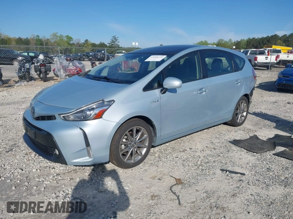 2016 Toyota Prius v Two with VIN JTDZN3EU2GJ042440, listed as a IAAI auction lot 42008316 with 160,000 mi miles. Bid and sale history available at carsss.com. Image 18.