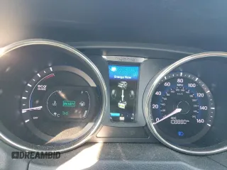 2012 Hyundai Sonata Hybrid with VIN KMHEC4A48CA028242, listed as a Copart auction lot 54690235 with 108,880 mi miles and Clean Title. Bid and sale history available at DreamBid. Image 9.
