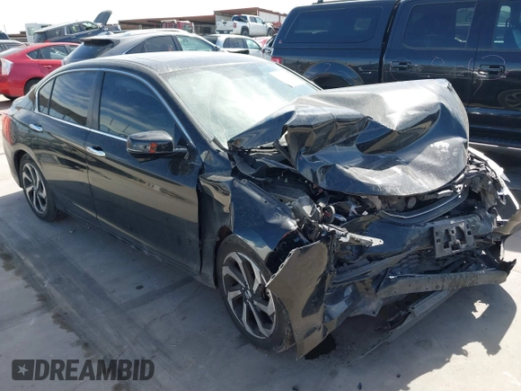 2016 Honda Accord Sedan EX with VIN 1HGCR2F78GA078891, listed as a IAAI auction lot 41795527 with 108,732 mi miles. Bid and sale history available at carsss.com. Image 1.