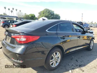 2017 Hyundai Sonata SE with VIN 5NPE24AF1HH529336, listed as a Copart auction lot 50405085 with 55,858 mi miles and Salvage Title. Bid and sale history available at DreamBid. Image 3.
