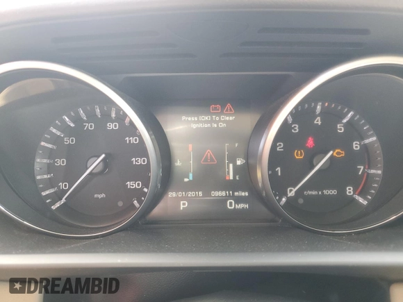 2014 Land Rover Range Rover Sport HSE with VIN SALWR2WF2EA336685, listed as a Copart auction lot 55479615 with 96,611 mi miles and Clean Title. Bid and sale history available at DreamBid. Image 9.