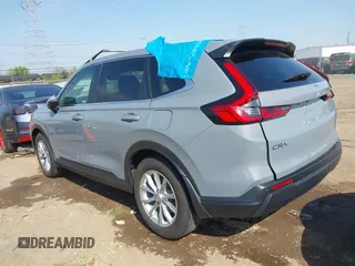2023 Honda CR-V EX-L with VIN 2HKRS4H79PH431282, listed as a IAAI auction lot 42072364 with 15,295 mi miles and . Bid and sale history available at carsss.com. Image 3.