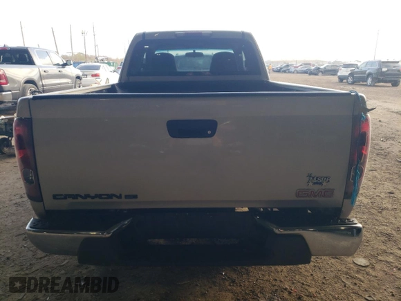 2007 GMC Canyon SLE1 with VIN 1GTCS199078104403, listed as a Copart auction lot 85811204 with 209,229 mi miles and Clean Title. Bid and sale history available at carsss.com. Image 6.