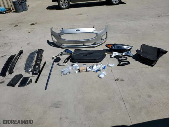 2019 Ford Fusion Hybrid Titanium with VIN 3FA6P0RU7KR206436, listed as a Copart auction lot 46141634 with 52,730 mi miles and Non Repairable. Bid and sale history available at carsss.com. Image 12.