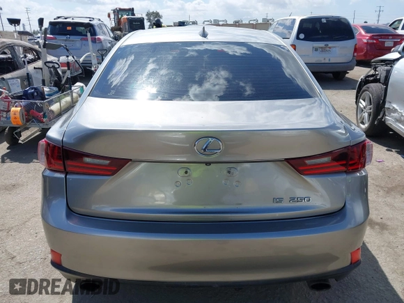 2015 Lexus IS 250 with VIN JTHBF1D2XF5077994, listed as a IAAI auction lot 41905643 with 86,977 mi miles and . Bid and sale history available at carsss.com. Image 16.