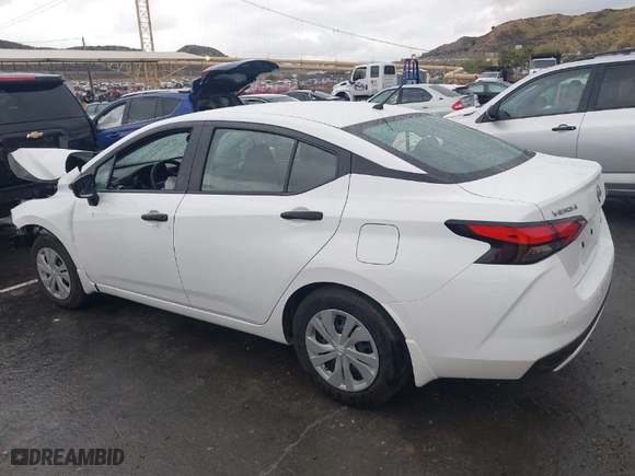 2024 Nissan Versa S with VIN 3N1CN8DV1RL840956, listed as a IAAI auction lot 41721629 with 1 mi miles. Bid and sale history available at carsss.com. Image 14.