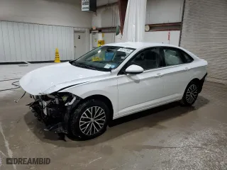 2021 Volkswagen Jetta S with VIN 3VWC57BU1MM028672, listed as a Copart auction lot 52412385 with 44,280 mi miles and Salvage Title. Bid and sale history available at carsss.com. Image 1.