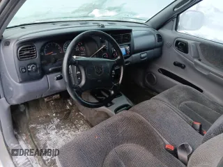 1998 Dodge Dakota SLT with VIN 1B7GG22X0WS597602, listed as a Copart auction lot 84299884 with 187,120 mi miles and Salvage Title. Bid and sale history available at carsss.com. Image 8.