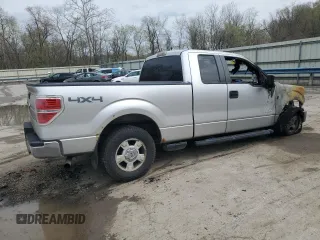 2011 Ford F-150 XL with VIN 1FTFX1ET8BFD05695, listed as a Copart auction lot 53955265 with 0 mi miles and Salvage Title. Bid and sale history available at carsss.com. Image 3.