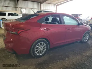 2022 Hyundai Accent SE with VIN 3KPC24A63NE180414, listed as a Copart auction lot 42255385 with 14,254 mi miles and Salvage Title. Bid and sale history available at carsss.com. Image 3.