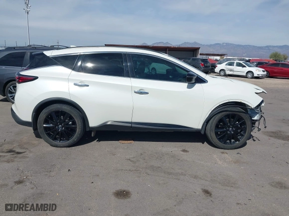 2023 Nissan Murano SV with VIN 5N1AZ2BS4PC114673, listed as a IAAI auction lot 41566274 with 38,793 mi miles. Bid and sale history available at carsss.com. Image 14.