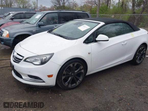 2016 Buick Cascada Premium with VIN W04WT3N54GG096203, listed as a IAAI auction lot 41922742 with 75,335 mi miles and . Bid and sale history available at DreamBid. Image 17.
