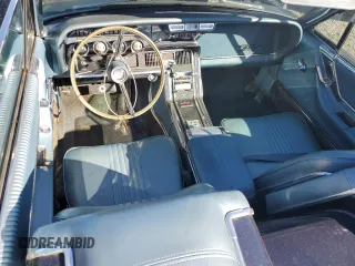 1965 Ford Thunderbird with VIN 5Y85Z115781, listed as a Copart auction lot 82289124 with 75,677 mi miles and Salvage Title. Bid and sale history available at DreamBid. Image 8.