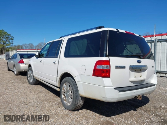 2013 Ford Expedition EL Limited with VIN 1FMJK1K58DEF66375, listed as a IAAI auction lot 41735385 with 188,340 mi miles. Bid and sale history available at carsss.com. Image 3.