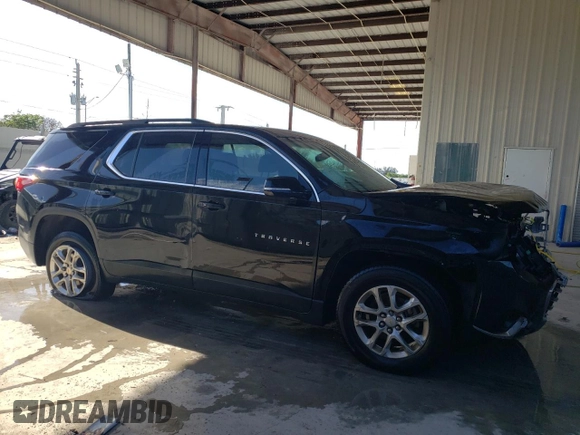 2020 Chevrolet Traverse LT Leather with VIN 1GNERHKW4LJ281754, listed as a Copart auction lot 61514874 with 72,303 mi miles and Non Repairable. Bid and sale history available at carsss.com. Image 4.