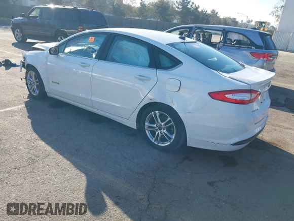 2015 Ford Fusion SE Hybrid with VIN 3FA6P0LU3FR249444, listed as a IAAI auction lot 41602659 with 145,024 mi miles. Bid and sale history available at carsss.com. Image 3.