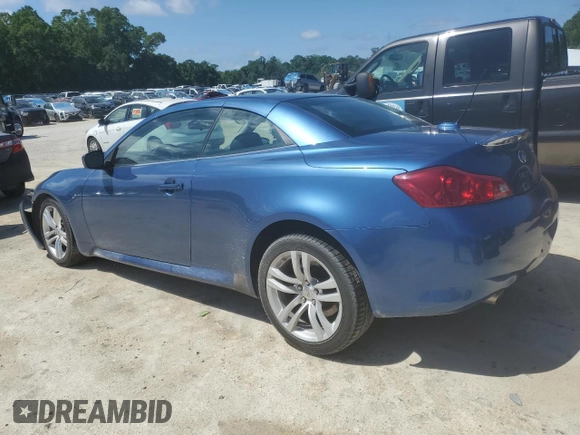 2009 Infiniti G37 with VIN JNKCV66E89M722745, listed as a Copart auction lot 52280805 with 85,787 mi miles and Salvage Title. Bid and sale history available at DreamBid. Image 2.