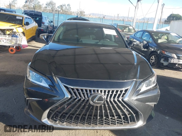 2023 Lexus ES with VIN 58ADA1C17PU030144, listed as a IAAI auction lot 41698529 with 18,344 mi miles. Bid and sale history available at carsss.com. Image 12.