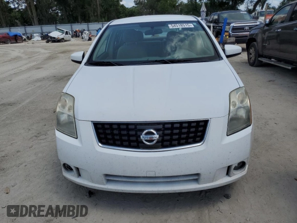 2008 Nissan Sentra S with VIN 3N1AB61E08L724171, listed as a Copart auction lot 54518515 with 166,729 mi miles and Clean Title. Bid and sale history available at DreamBid. Image 5.