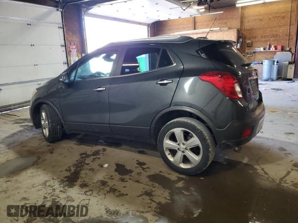 2016 Buick Encore with VIN KL4CJASB3GB640355, listed as a Copart auction lot 54990245 with 51,959 mi miles and Salvage Title. Bid and sale history available at carsss.com. Image 2.