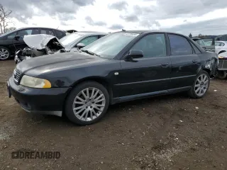 2001 Audi A4 with VIN WAUDC68D51A140718, listed as a Copart auction lot 43730695 with 151,442 mi miles and Salvage Title. Bid and sale history available at carsss.com. Image 1.