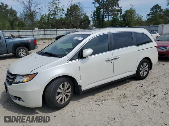 2014 Honda Odyssey EX-L with VIN 5FNRL5H66EB045781, listed as a Copart auction lot 53478115 with 194,418 mi miles and Clean Title. Bid and sale history available at carsss.com. Image 1.