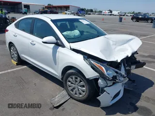 2021 Hyundai Accent SE with VIN 3KPC24A64ME132676, listed as a IAAI auction lot 42454954 with 105,256 mi miles and . Bid and sale history available at DreamBid. Image 1.
