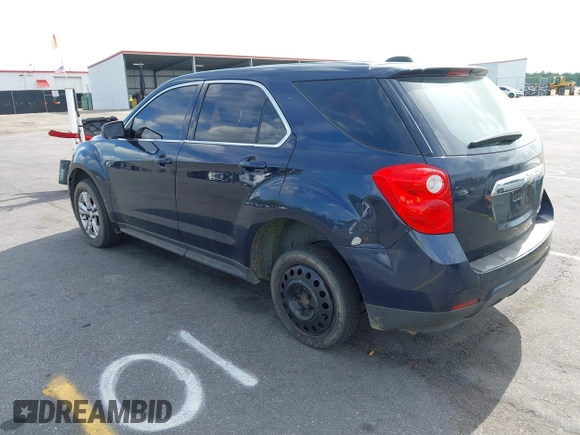2015 Chevrolet Equinox LS with VIN 2GNALAEK8F6132085, listed as a IAAI auction lot 41918037 with 208,408 mi miles. Bid and sale history available at carsss.com. Image 3.