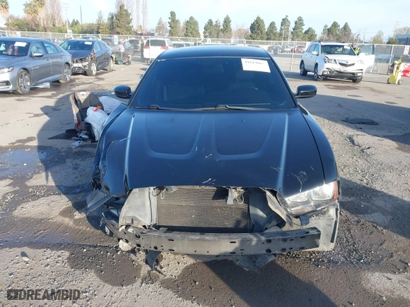 2014 Dodge Charger SE with VIN 2C3CDXBGXEH353860, listed as a IAAI auction lot 41819065 with 158,774 mi miles. Bid and sale history available at carsss.com. Image 11.