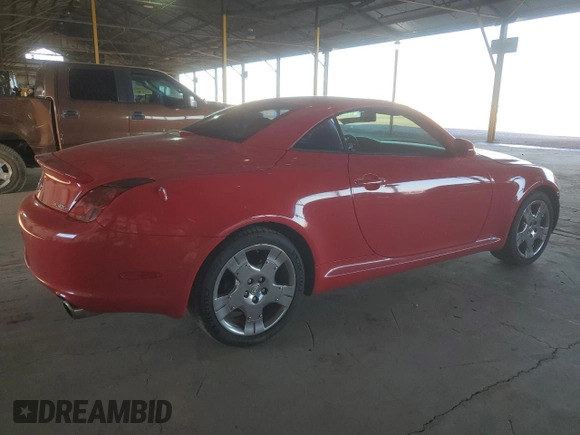 2004 Lexus SC 430 with VIN JTHFN48Y240053168, listed as a Copart auction lot 74747674 with 118,219 mi miles and Salvage Title. Bid and sale history available at DreamBid. Image 3.