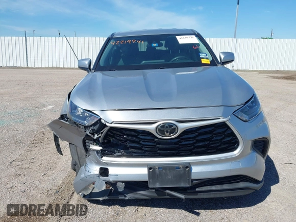 2020 Toyota Highlander L with VIN 5TDCZRAH5LS018796, listed as a IAAI auction lot 42219741 with 163,948 mi miles and . Bid and sale history available at DreamBid. Image 12.