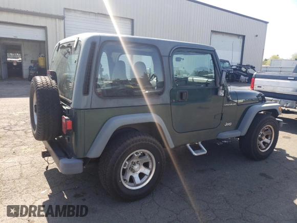 2000 Jeep Wrangler SE with VIN 1J4FA29P3YP751755, listed as a Copart auction lot 55366675 with 114,493 mi miles and Clean title. Bid and sale history available at DreamBid. Image 3.