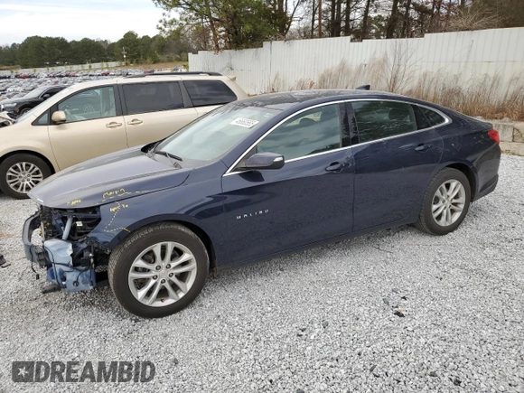 2018 Chevrolet Malibu LT with VIN 1G1ZD5ST2JF127789, listed as a Copart auction lot 46660565 with 98,343 mi miles and Salvage Title. Bid and sale history available at DreamBid. Image 1.