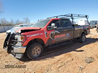 2020 Ford F-250 XL with VIN 1FT7W2B68LEC74418, listed as a Copart auction lot 46545705 with 32,946 mi miles and Salvage title. Bid and sale history available at DreamBid. Image 1.