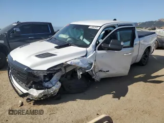 2022 Ram 1500 Limited with VIN 1C6SRFHT7NN175797, listed as a Copart auction lot 61062945 with 30,490 mi miles and Salvage title. Bid and sale history available at DreamBid. Image 1.