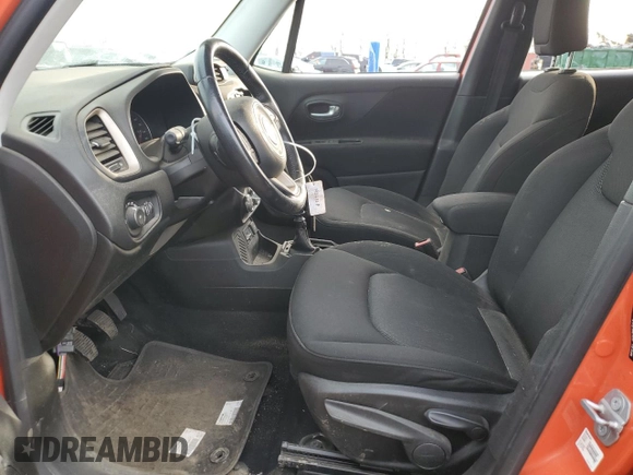 2015 Jeep Renegade Latitude with VIN ZACCJABH0FPB59012, listed as a Copart auction lot 46702535 with 63,692 mi miles and Clean Title. Bid and sale history available at carsss.com. Image 7.