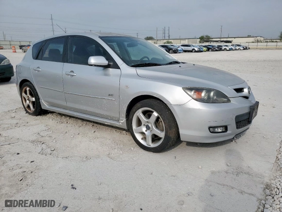 2008 Mazda Mazda3 s Grand Touring with VIN JM1BK343X81787165, listed as a Copart auction lot 51513695 with 186,515 mi miles and Salvage Title. Bid and sale history available at carsss.com. Image 4.