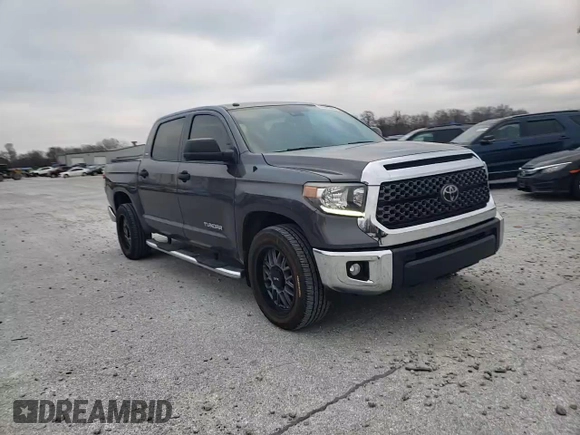 2018 Toyota Tundra 2WD SR5 with VIN 5TFEM5F16JX123852, listed as a Copart auction lot 83439434 with 69,020 mi miles and Salvage Title. Bid and sale history available at carsss.com. Image 10.