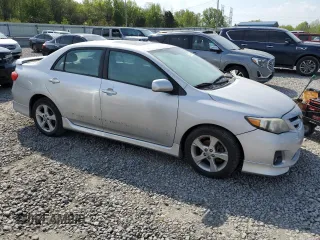 2011 Toyota Corolla L with VIN 2T1BU4EE0BC557590, listed as a Copart auction lot 52733045 with 139,575 mi miles and Salvage Title. Bid and sale history available at carsss.com. Image 4.