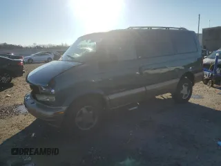 1999 GMC Safari with VIN 1GKEL19W0XB509860, listed as a Copart auction lot 84671294 with 141,872 mi miles and Salvage Title. Bid and sale history available at carsss.com. Image 1.