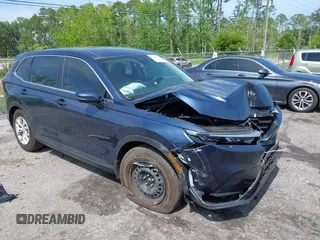 2024 Honda CR-V LX with VIN 2HKRS3H24RH325999, listed as a IAAI auction lot 42106256 with 3,387 mi miles and . Bid and sale history available at DreamBid. Image 1.