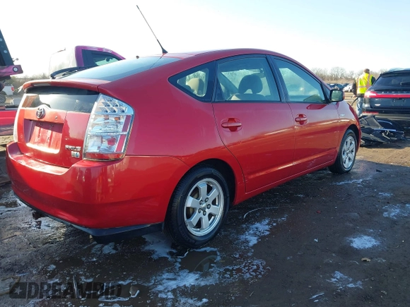 2006 Toyota Prius with VIN JTDKB20U767064991, listed as a IAAI auction lot 41806227 with 197,166 mi miles. Bid and sale history available at carsss.com. Image 4.