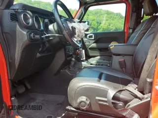 2022 Jeep Gladiator High Altitude with VIN 1C6HJTFG6NL103412, listed as a Copart auction lot 59187975 with 28,177 mi miles and Salvage title. Bid and sale history available at DreamBid. Image 7.