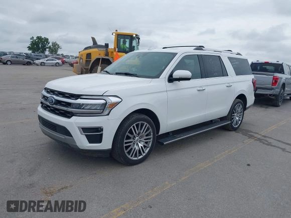 2024 Ford Expedition Max Limited with VIN 1FMJK2A86REA11045, listed as a IAAI auction lot 42513379 with 38,515 mi miles and . Bid and sale history available at DreamBid. Image 2.