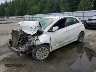 2017 Hyundai Elantra with VIN KMHD35LH4HU373680, listed as a Copart auction lot 58448835 with Not provided miles and Salvage title. Bid and sale history available at DreamBid. Image 1.