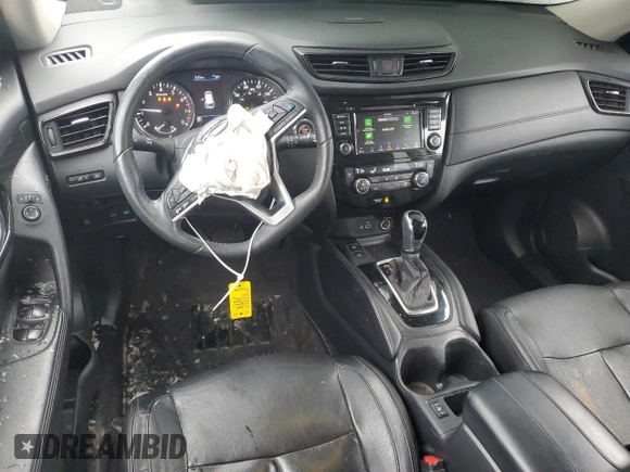2019 Nissan Rogue SL with VIN 5N1AT2MT2KC776039, listed as a Copart auction lot 41427385 with 76,878 mi miles and Salvage Title. Bid and sale history available at DreamBid. Image 8.