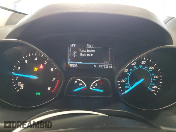 2013 Ford Escape SEL с VIN 1FMCU9H97DUD89304, выставлен на аукционе Copart как лот 44326185 с пробегом 97 926 миль миль и Списание • Salvage title. История ставок и продаж доступна на DreamBid. Изображение 9.