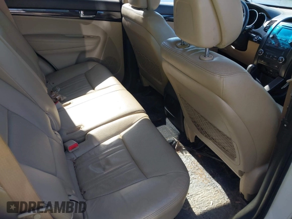 2013 Kia Sorento EX with VIN 5XYKUCA65DG407345, listed as a IAAI auction lot 41653071 with 169,208 mi miles. Bid and sale history available at carsss.com. Image 8.