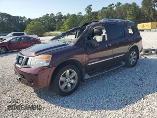 2014 Nissan Armada Platinum z VIN 5N1BA0ND7EN602286, wystawiony jako Copart lot #75016014 z przebiegiem 160 835 mil mil oraz Nie do naprawy • Non repairable. Historia ofert i sprzedaży dostępna na DreamBid. Obrazek 1.