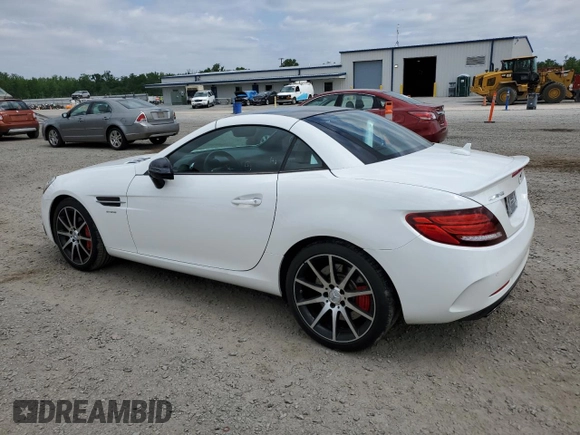2017 Mercedes-Benz SLC 43 AMG z VIN WDDPK6GA6HF137047, wystawiony jako Copart lot #56179645 z przebiegiem 17 049 mil mil oraz Szkoda całkowita • Salvage title. Historia ofert i sprzedaży dostępna na DreamBid. Obrazek 2.